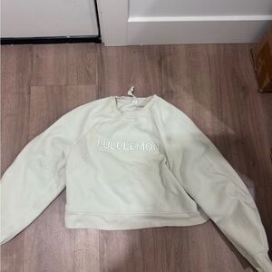 lululemon athletica White Sweatshirt